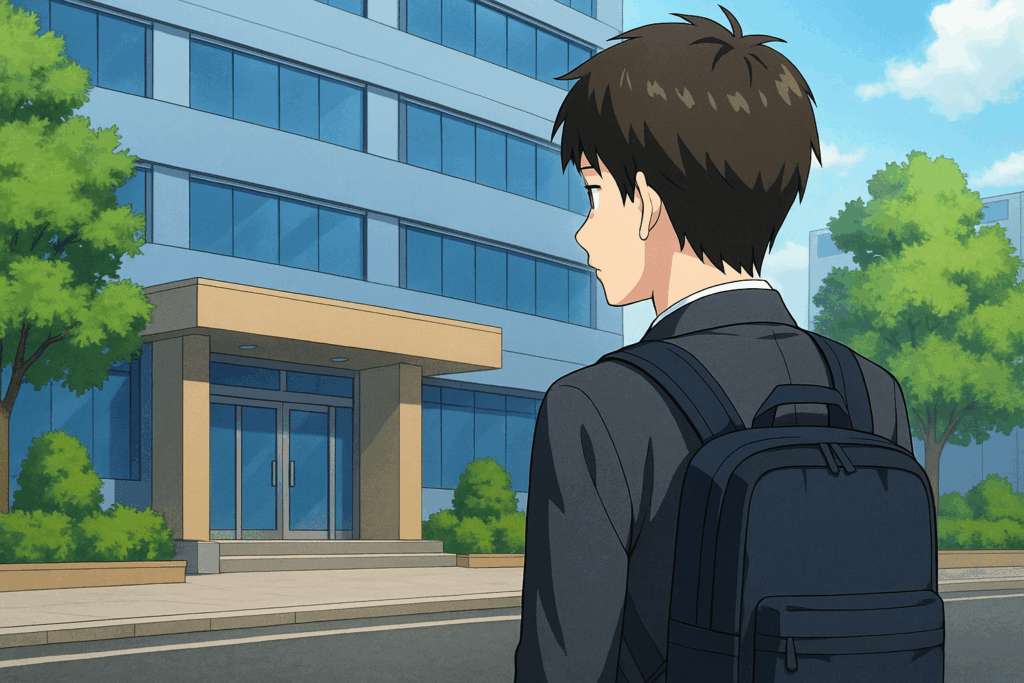第13話「面接会場へ向かうその朝、試される覚悟」