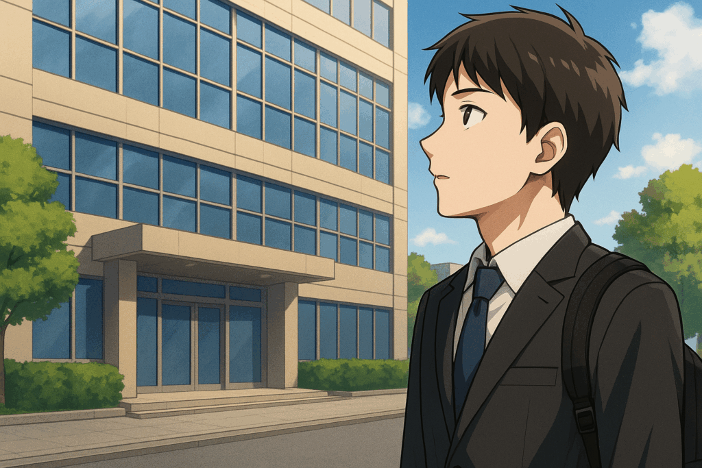 第9話「働く初日！社会に自分を置いてみる」